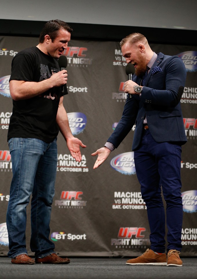 Former UFC star Chael Sonnen doesn't believe The Notorious really broke his toe