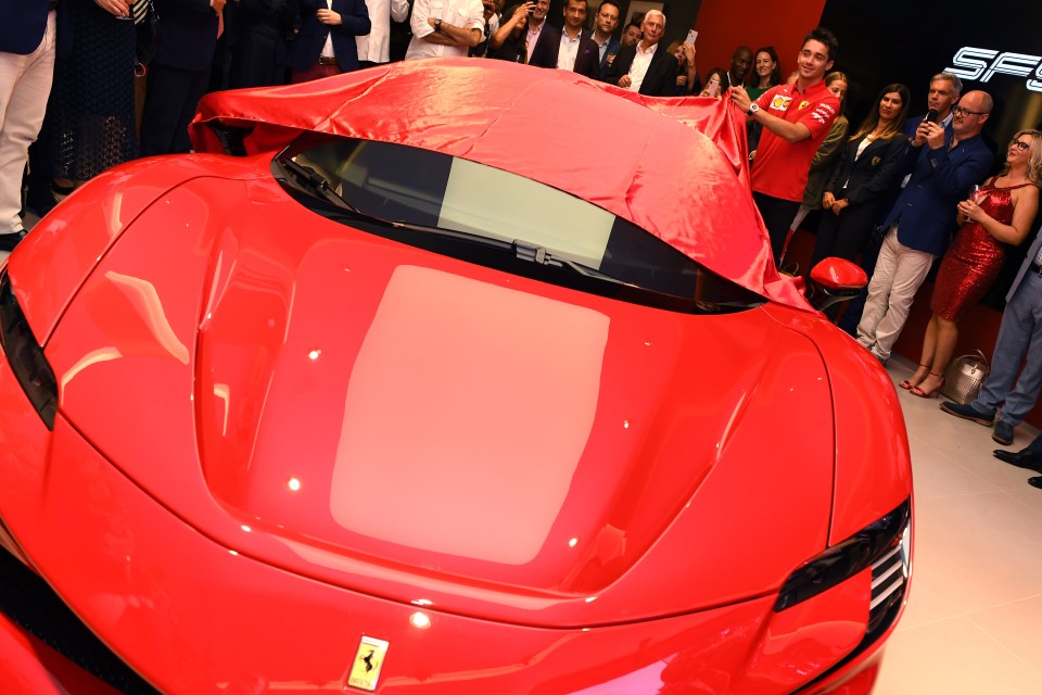 The SF90 Stradale was revealed back in 2019