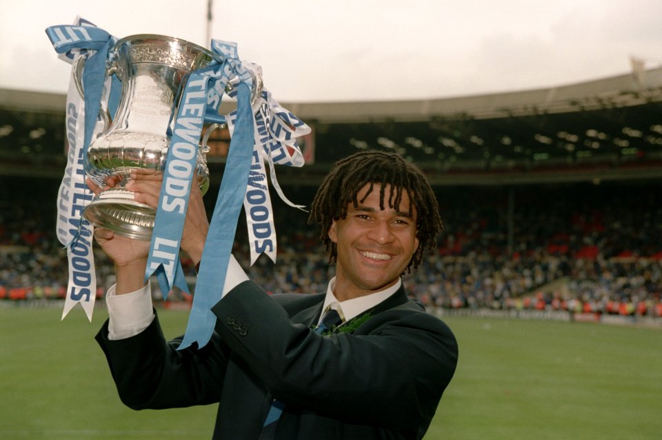 Gullit won the FA Cup as player-manager at Chelsea