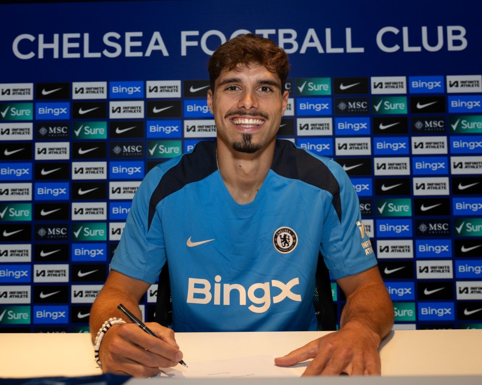 Pedro Neto became Chelsea's 35th signing of the Todd Boehly era