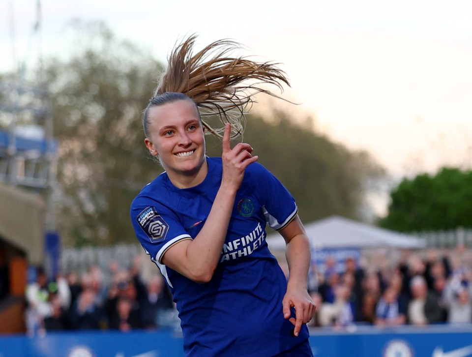 Aggie Beever-Jones is also on the shortlist for this year's prize after impressing in front of goal for Chelsea last season