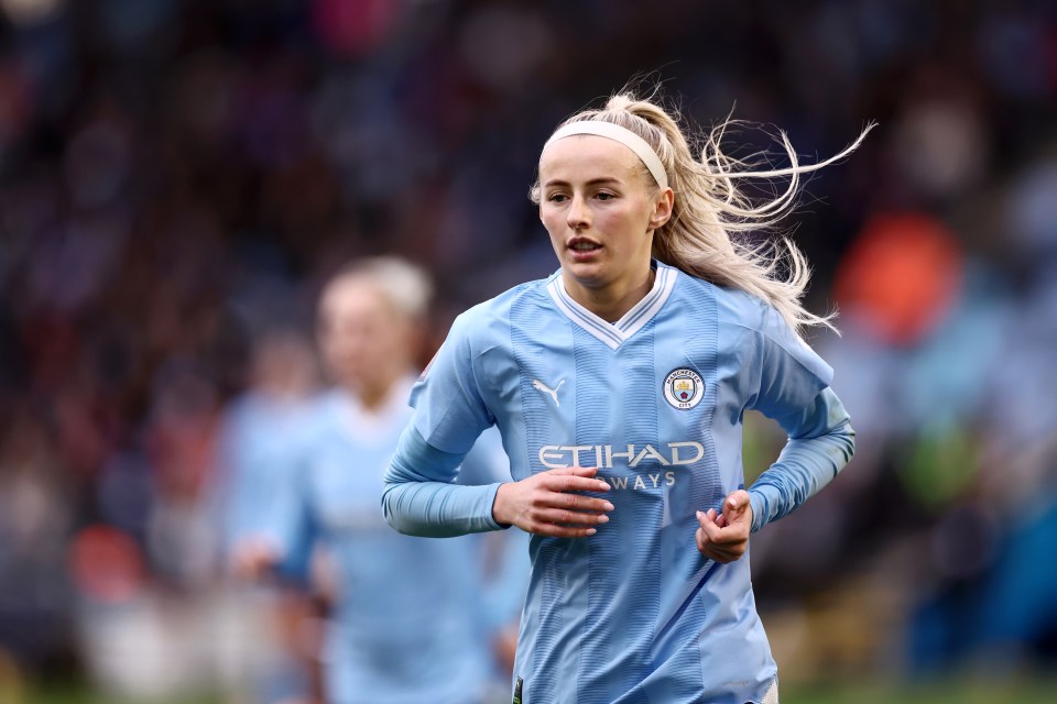 She's due to be back in action for Man City at the end of the month