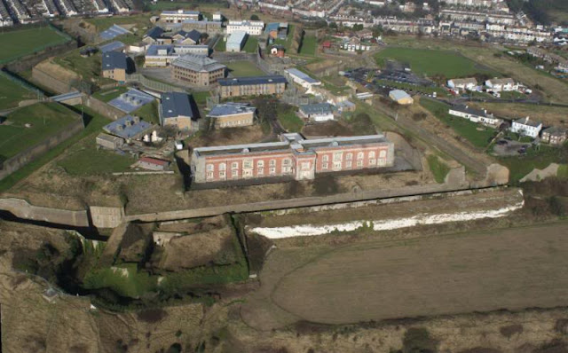 The 33-acre fortress, known as the Citadel, sits on Dover's Western Height