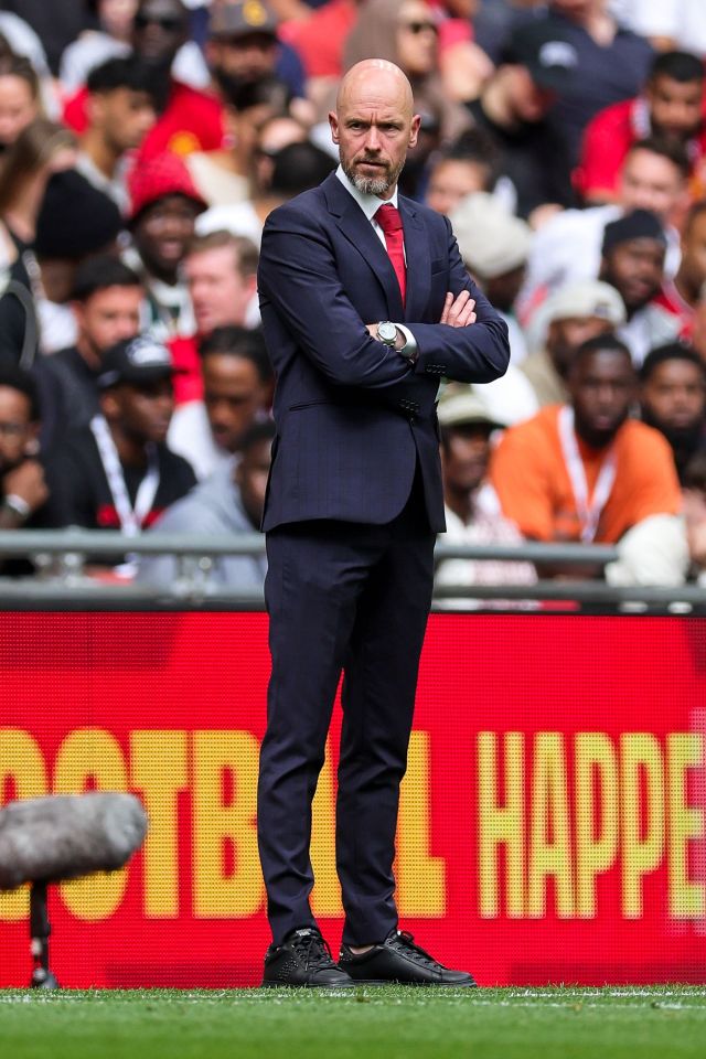 He revealed Ten Hag was trying to 'fix the roof' as well as manage the team