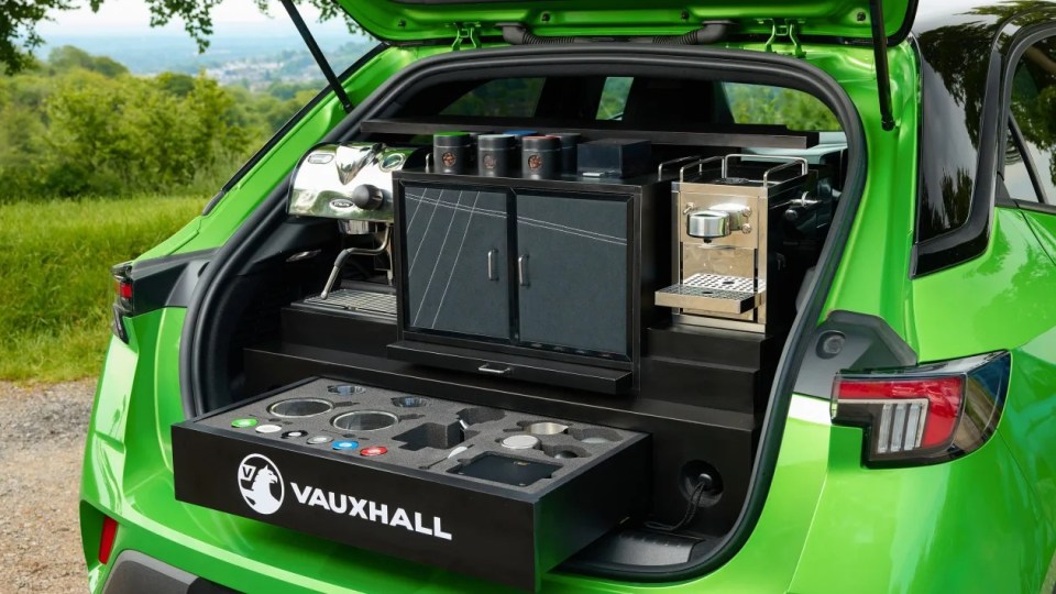 The Vauxhall MOKKA COFFE-E is the perfect car for coffee lovers