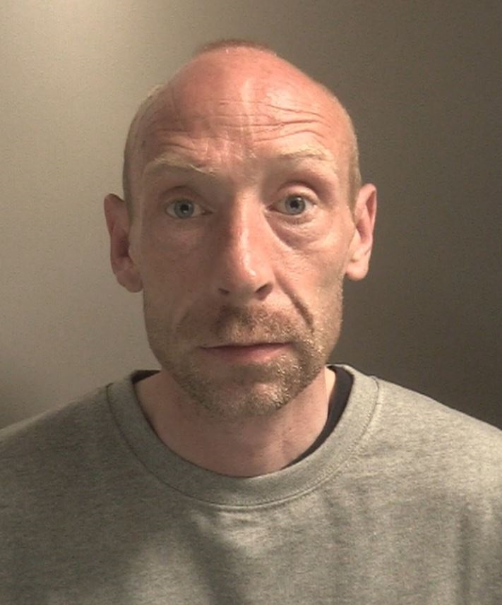 Liam Riley, 40, has been sentenced at Liverpool Crown Court to 20 months in prison after he admitted violent disorder and racially aggravated behaviour in Liverpool on August 3