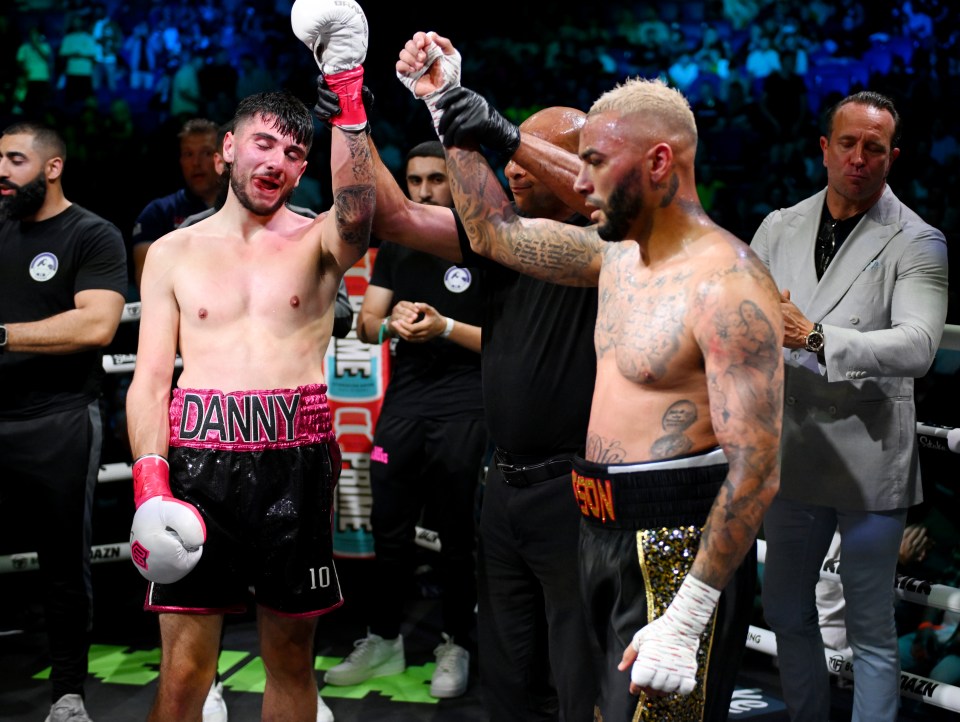 They headlined a Misfits Boxing event in Dublin