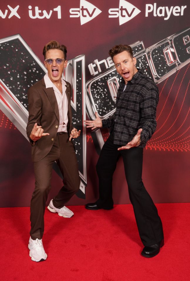  Tom Fletcher (lef) and Danny Jones (right) are joining The Voice as coaches in 2024