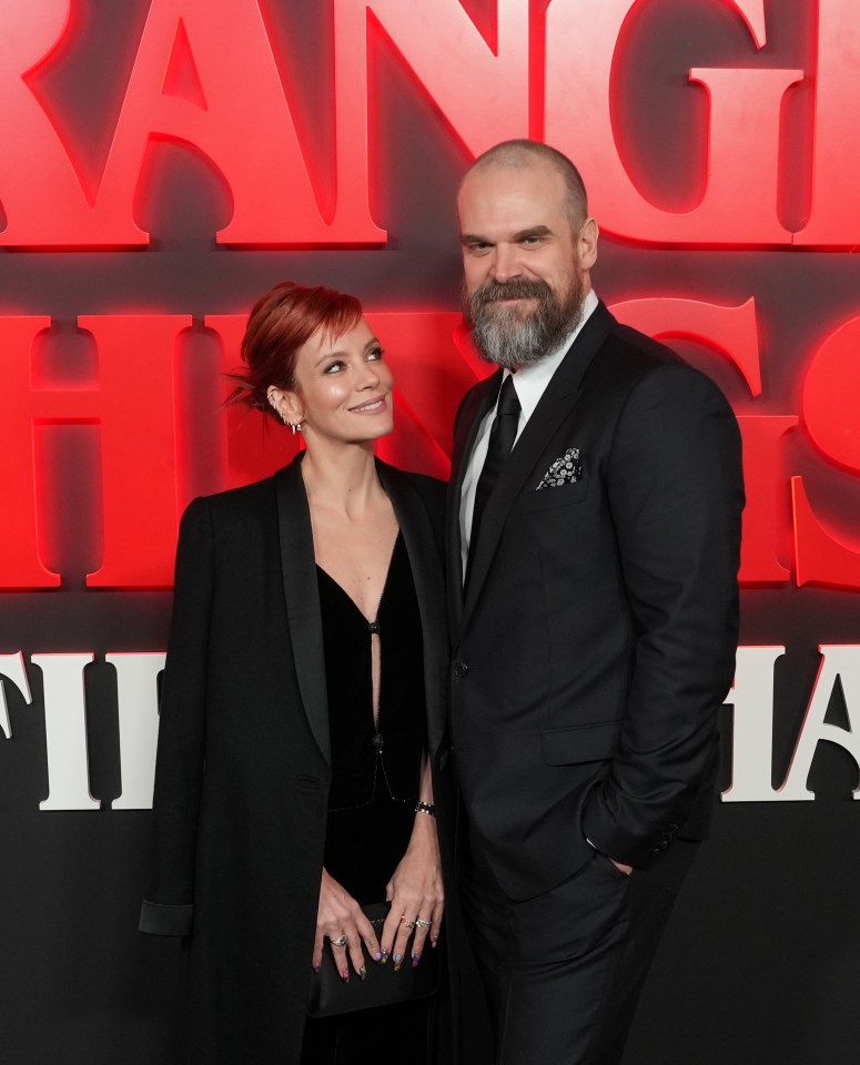 David Harbour and Lily Allen live in New York together