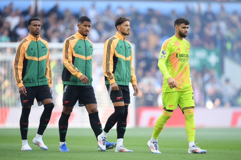 Arsenal's physical presence gives them an edge before the game has even kicked off