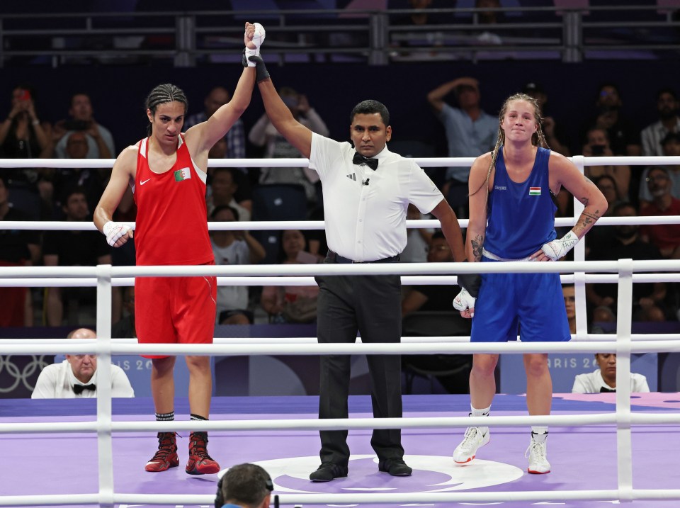 She defeated Hungary's Anna Luca Hamori