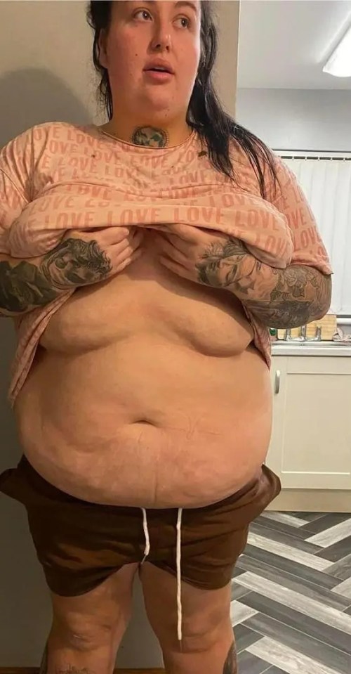 a before and after photo of a woman 's weight loss