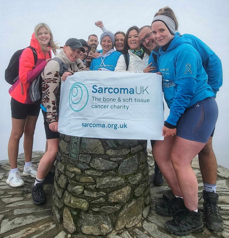 The group that climbed Snowdon