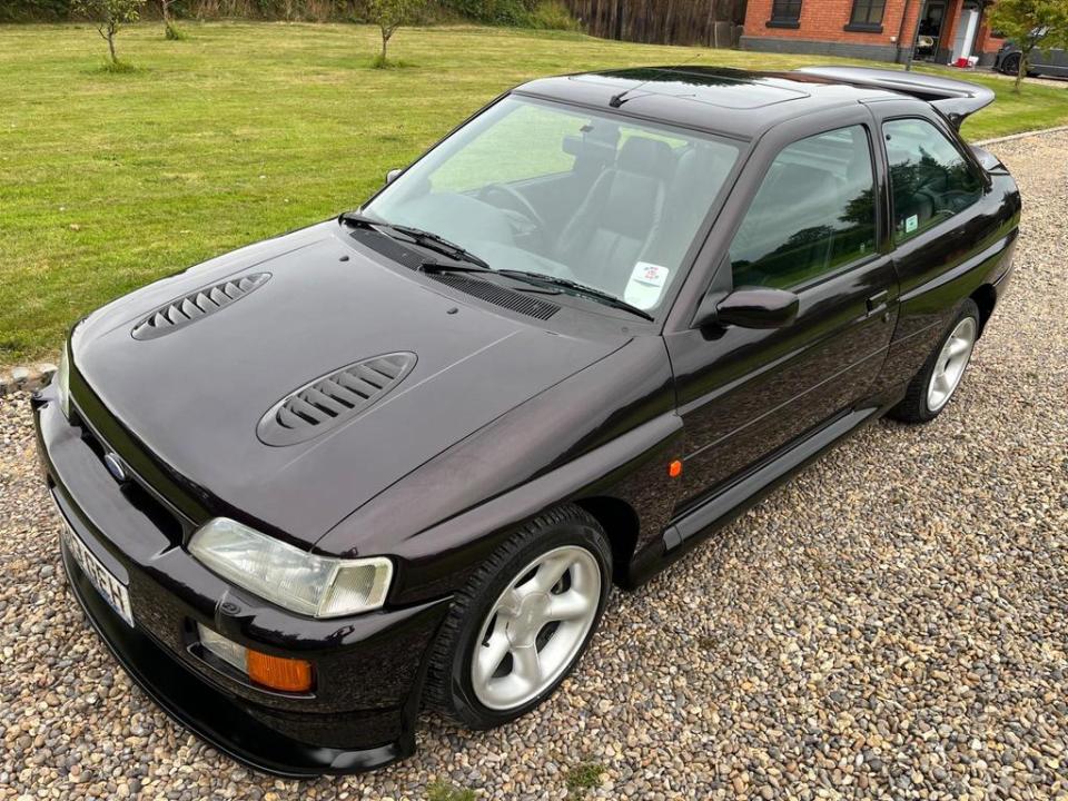 Now, the black 1995 Escort RS Cosworth is on sale for just £115,000