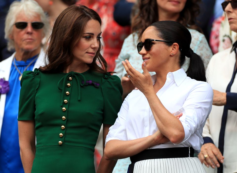 Although they put on a united front at Wimbledon in 2019, Meghan and Harry have claimed it hasn't always been harmonious between the women