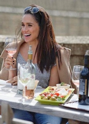 The Duchess of Sussex reportedly is hoping to sell rose wine as part of her lifestyle brand America Riviera Orchard