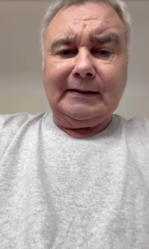 Eamonn Holmes shared video messages with fans on social media this week