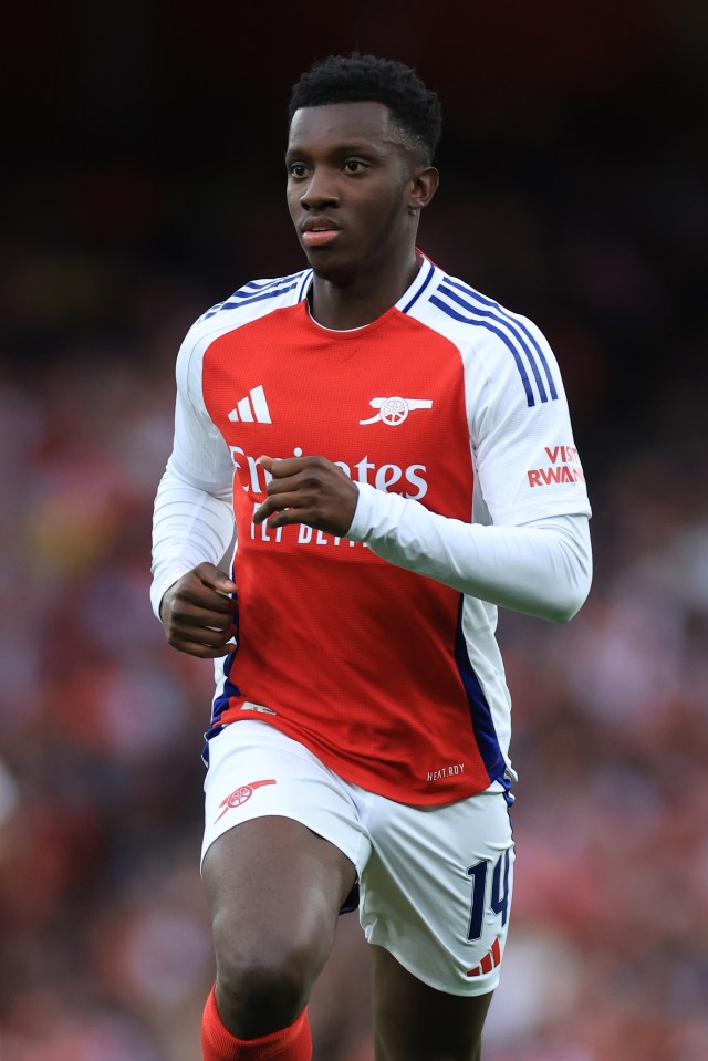 Eddie Nketiah is closing in on a move to Crystal Palace