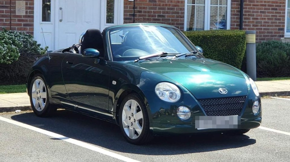 A rarely seen convertible can be picked up for a bargain price