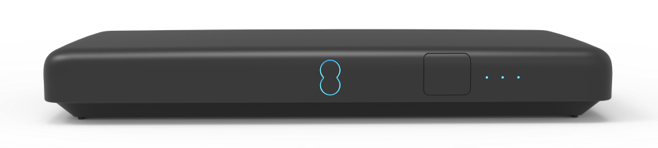 a black box with the number 8 on it