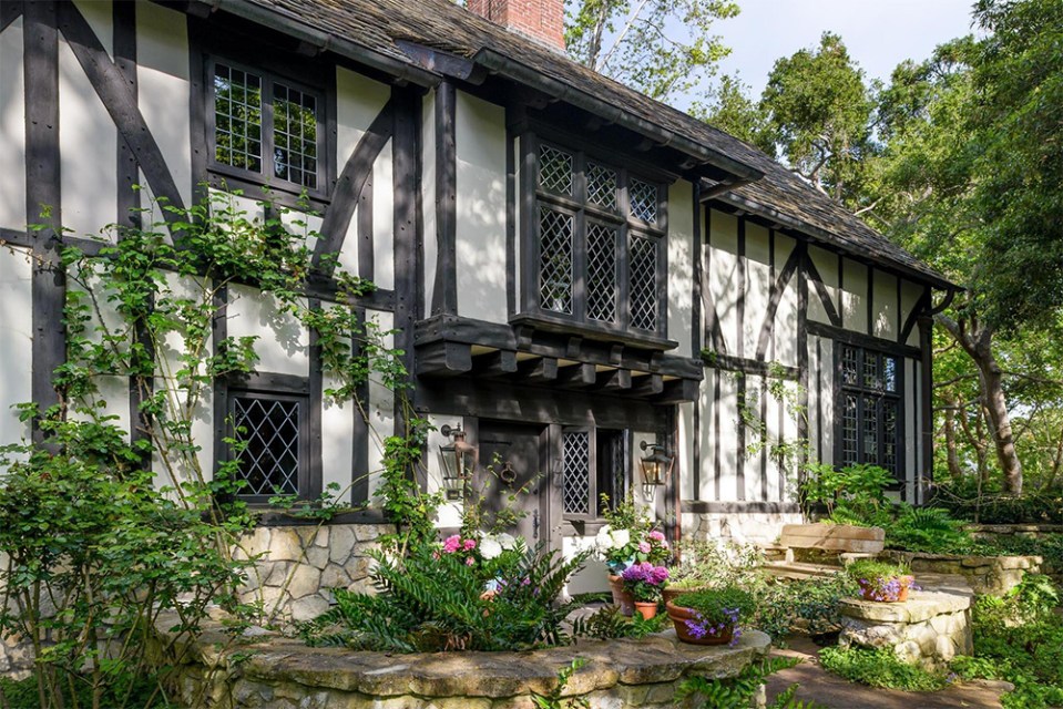 This English cottage was shipped to California and later bought by Ellen