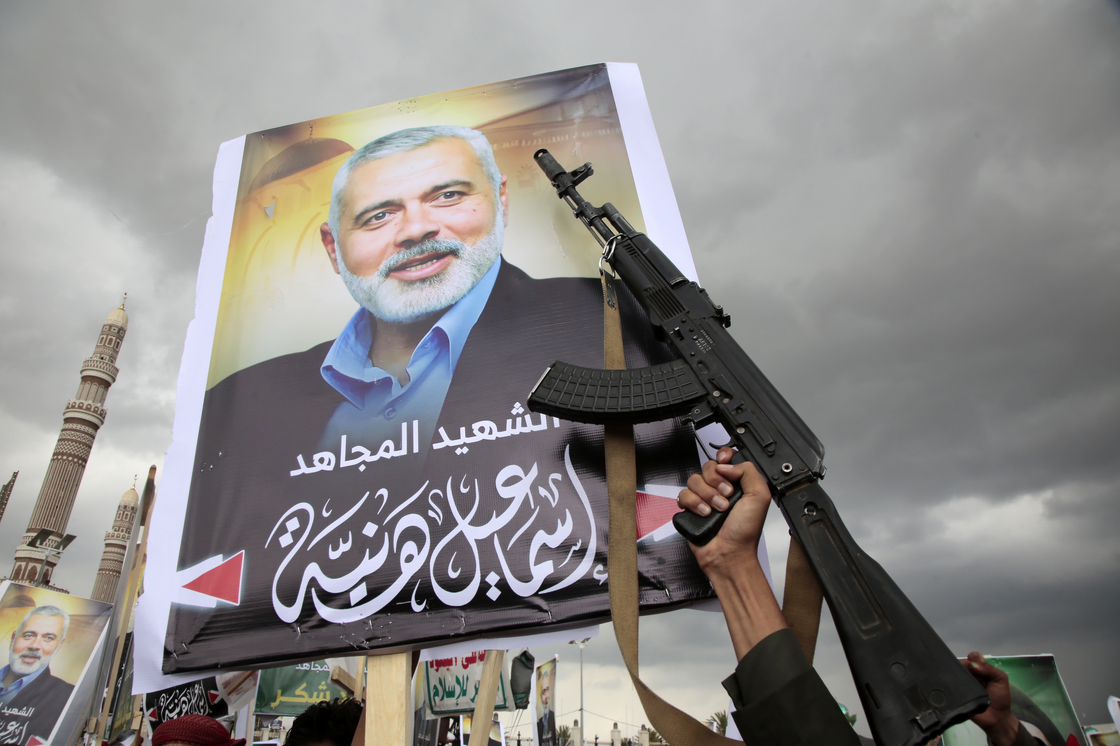 Hamas political leader Ismail Haniyeh, killed in Iran on July 31 in a suspected Israeli assassination hit