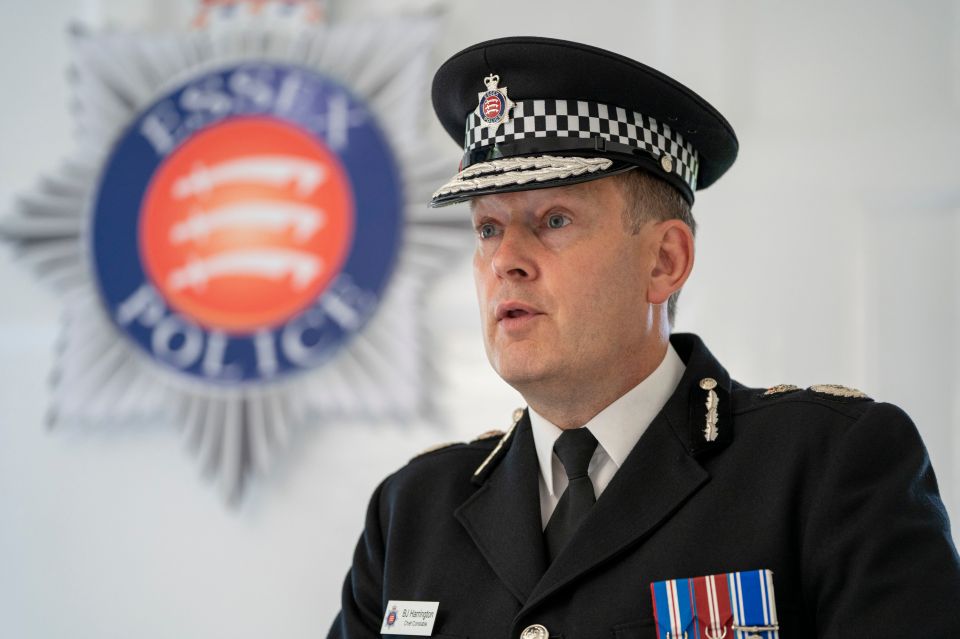 The report was led by Chief constable of Essex police BJ Harrington