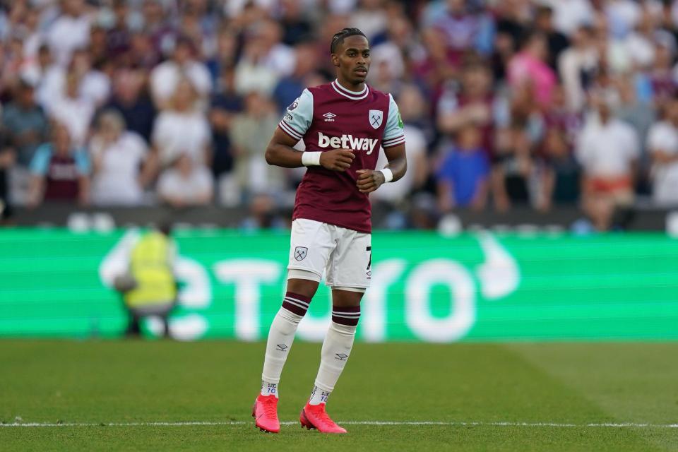 Crysencio Summerville joined West Ham this summer