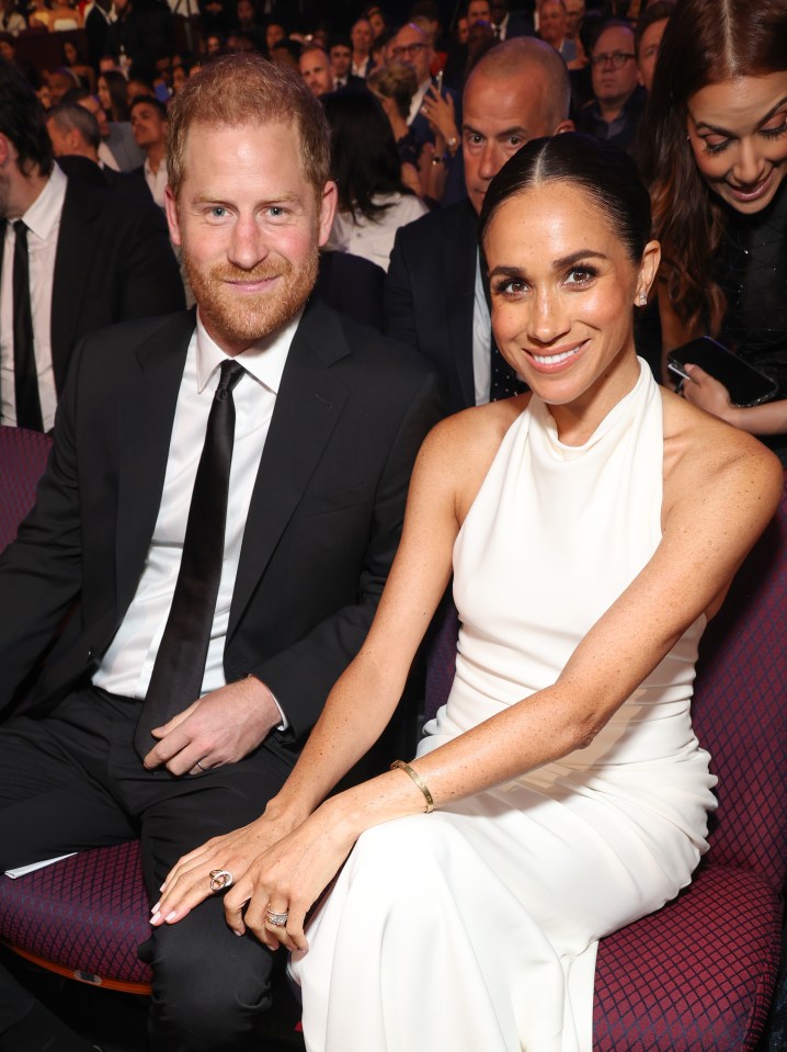 Prince Harry and Meghan attend the 2024 ESPY Awards at Dolby Theatre on July 11, 2024