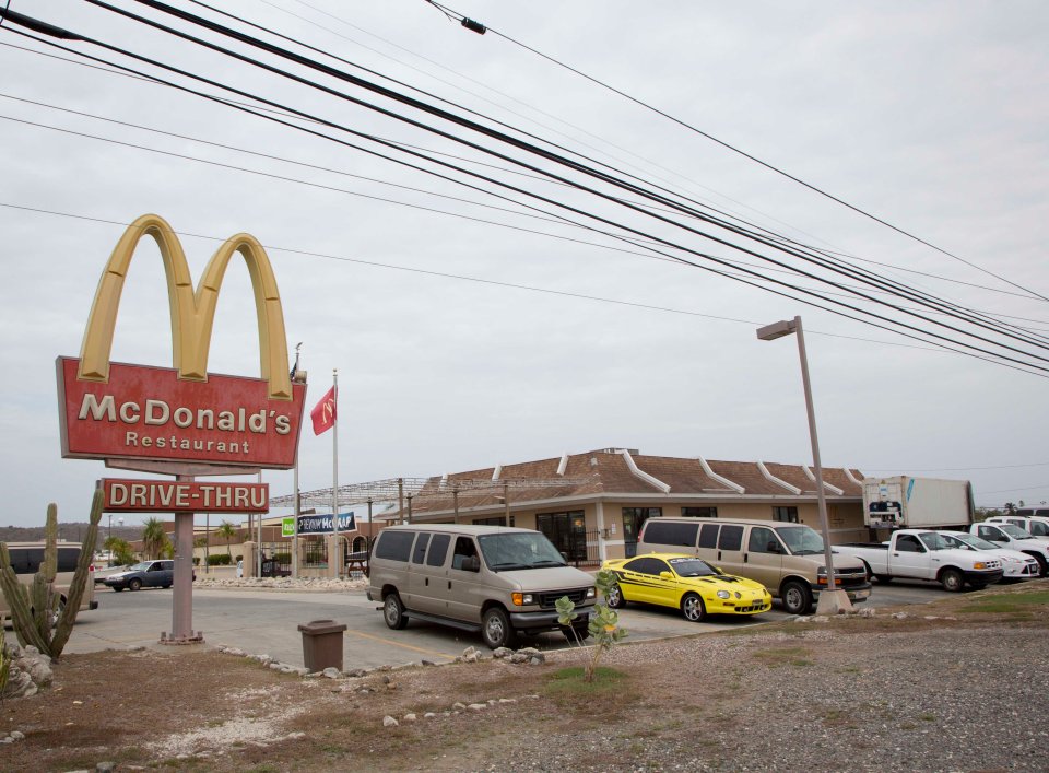 The McDonald’s drive-thru at Gitmo