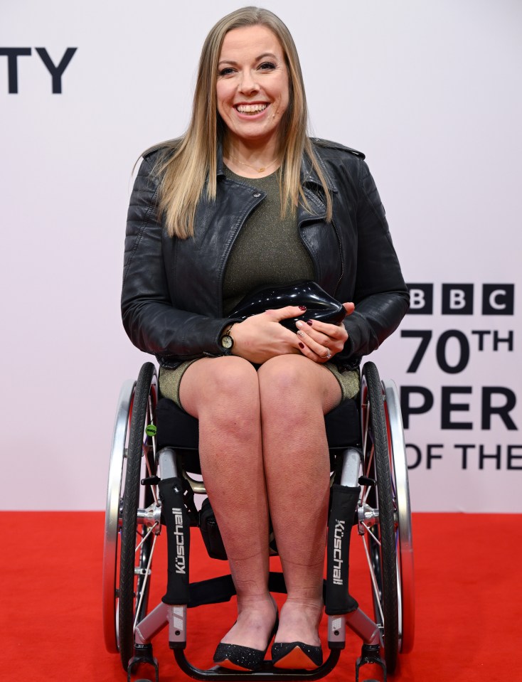 Hannah Cockcroft attends BBC Sports Personality Of The Year 2023