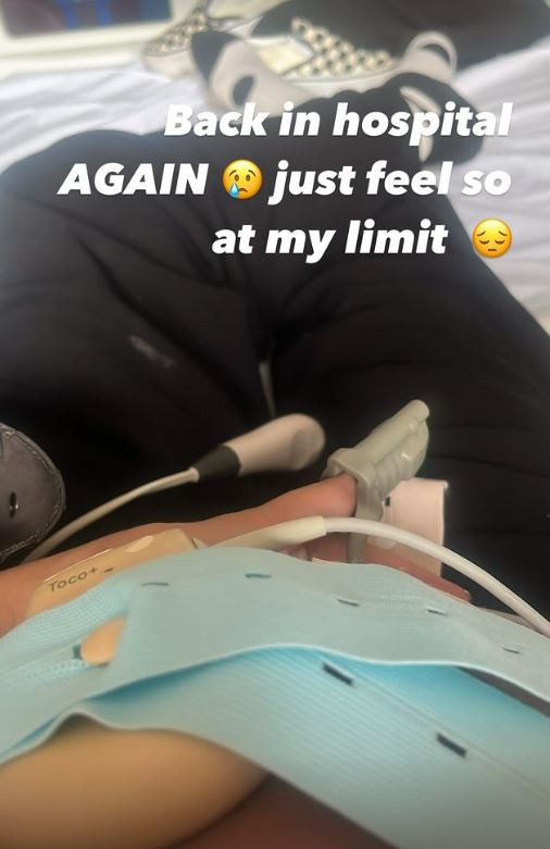 : The Traitors' pregnant Charlotte Chilton rushed to hospital saying 'I feel so at my limit'

//www.instagram.com/stories/charlchilts/