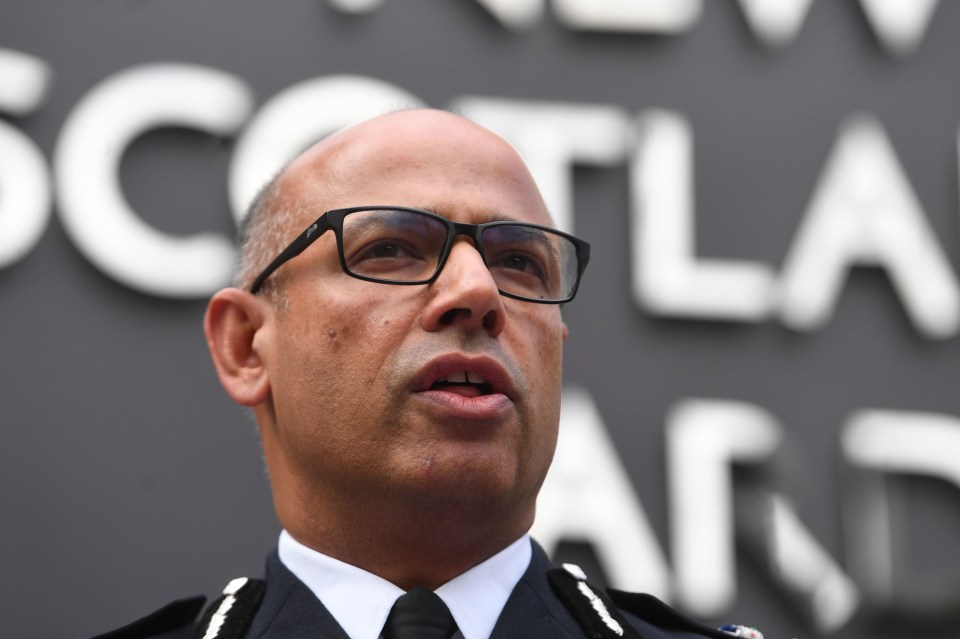 Violent rioting is terrorism, ex Met counter-terror boss Neil Basu has blasted