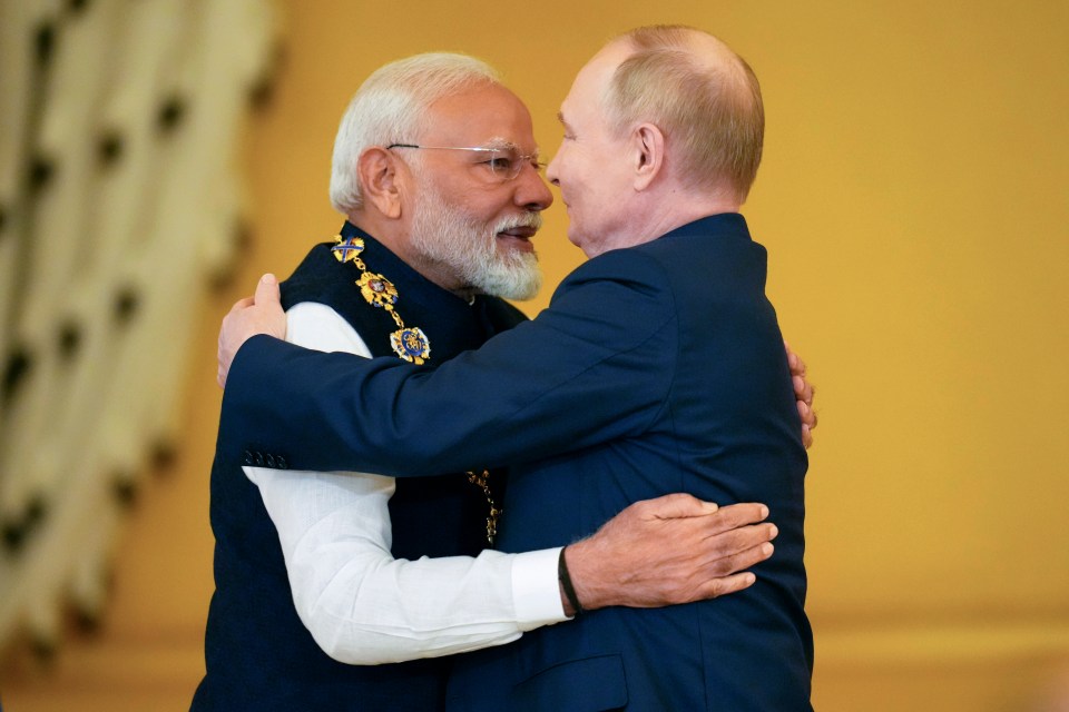 Putin also met with Modi back in Juky