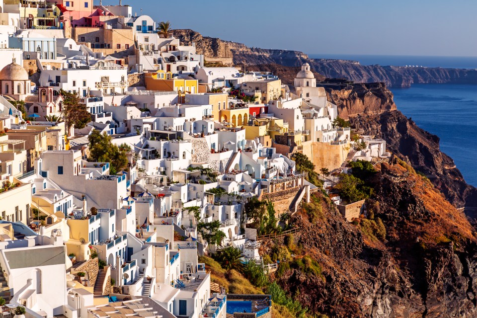 Sophie described Greek roads as a collection of stairs and stone