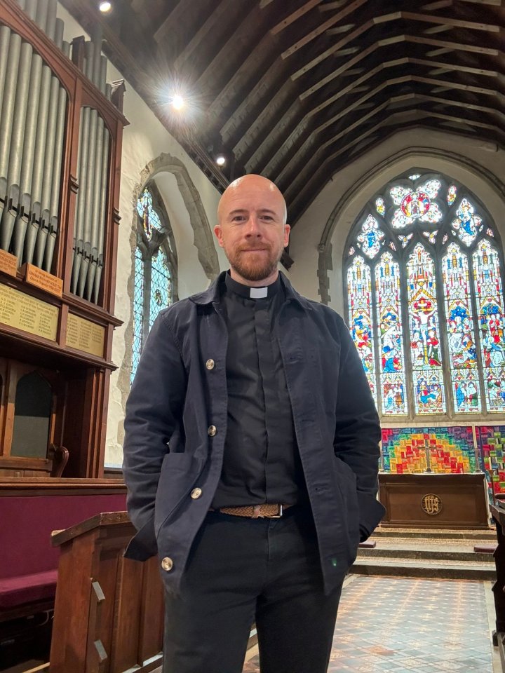 Steven Horne was ordained at Canterbury Cathedral