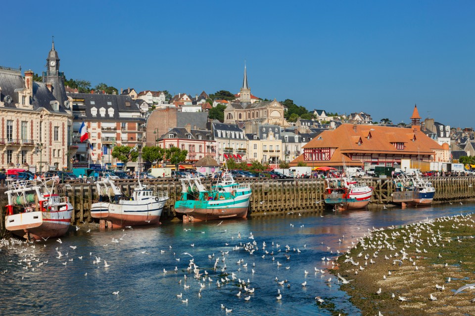 Trouville-sur-Mer is a quaint seaside town popular with holidaymakers since the 1800s