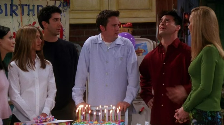 None of the Friends characters actually knows when their birthday is