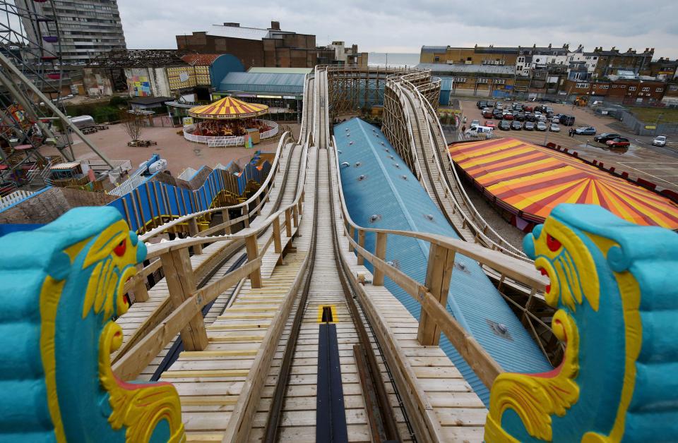 The Scenic Railway at Margate's Dreamland theme park has been closed temporarily