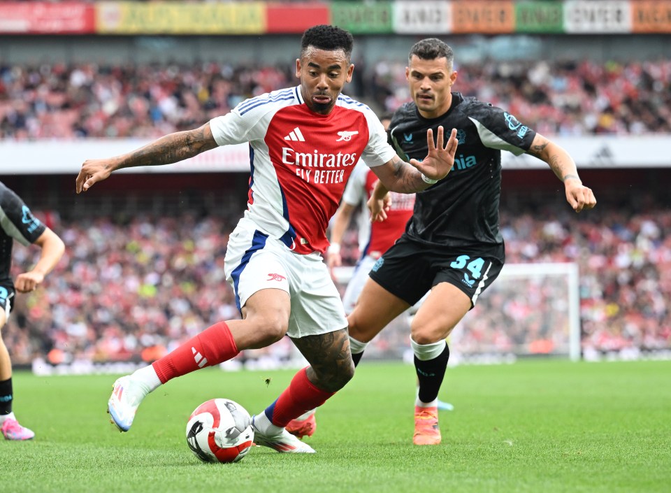 Gabriel Jesus looks back to his very best in an Arsenal shirt