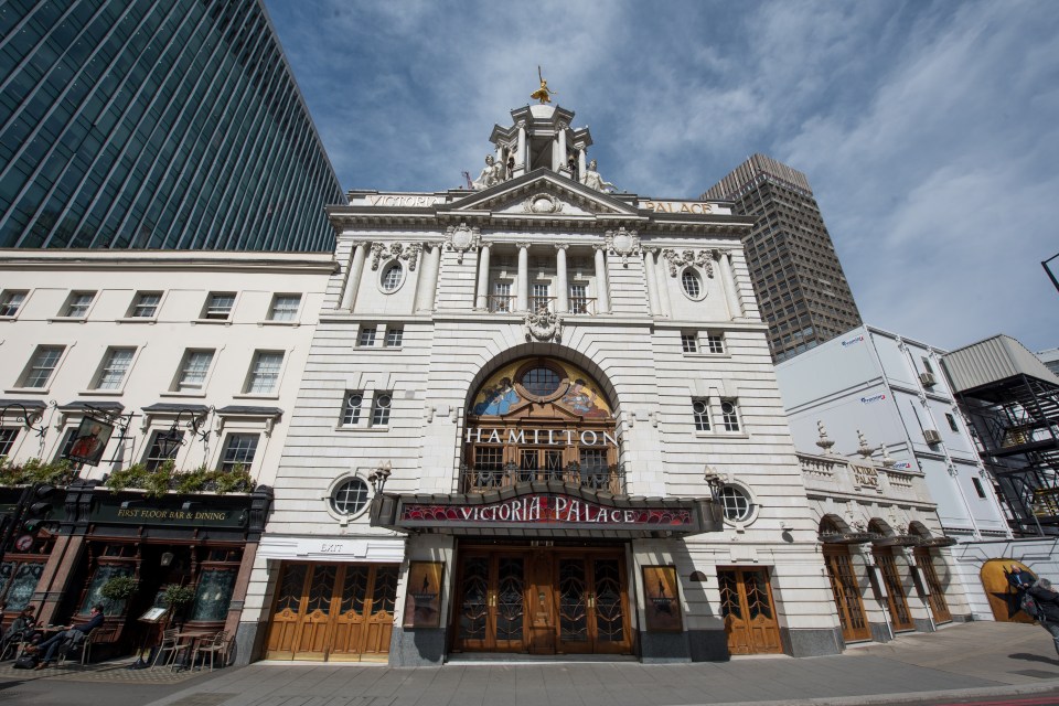 the hamilton victoria palace is located in london