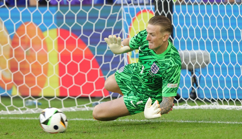 Even goalkeeper Jordan Pickford was above him on Gareth Southgate's list