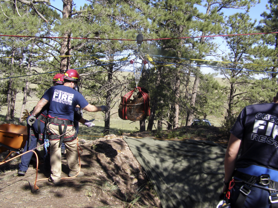 The barrel was eventually found, and a human skeleton was discovered inside