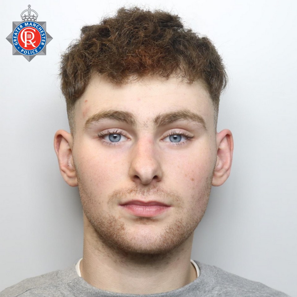 James Nelson, 18, became the first rioter to be jailed after he admitted causing criminal damage by smashing a police car as violence erupted in Bolton on Sunday