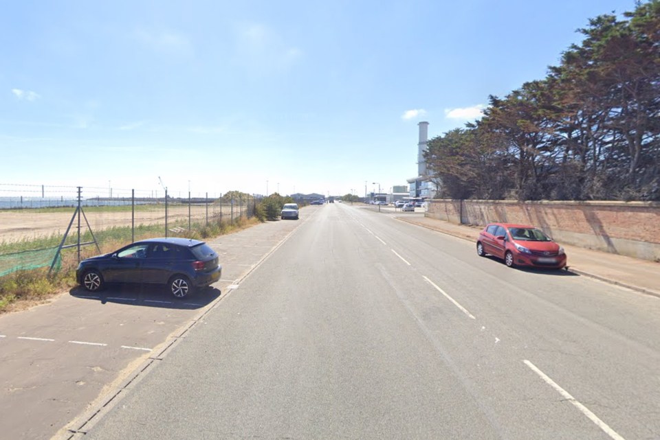 The pedestrian was killed yards from the beach in Great Yarmouth