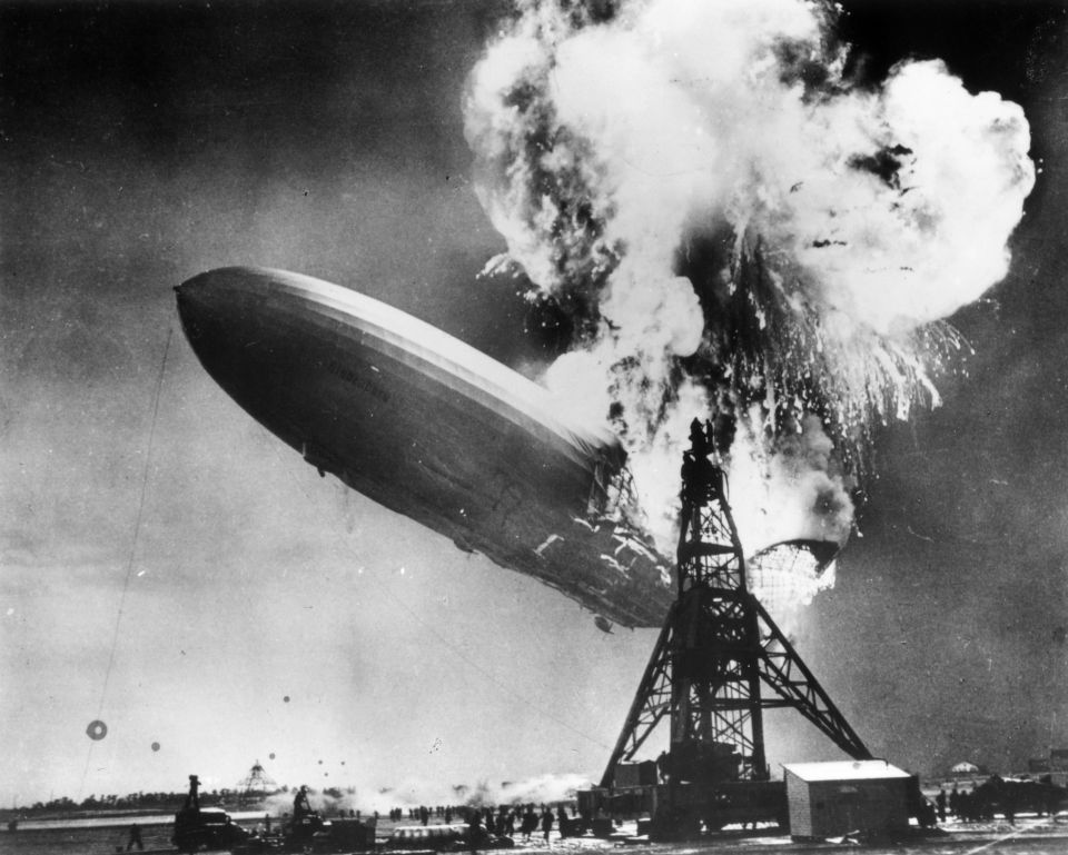 One of the reasons why airships went out of fashion was due to the tragic Hindenburg disaster that killed 36 people