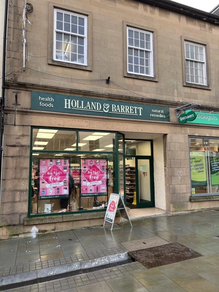 Holland and Barrett will close its Chard store on August 14