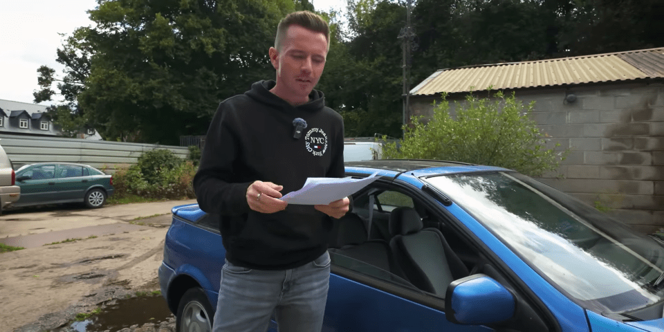 Matthew Goodwin picked up a super-rare Nissan 100NX