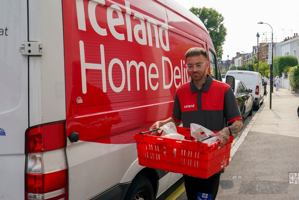 Ex-drug dealer Max landed a job as a delivery driver at Iceland’s Fulham store in West London