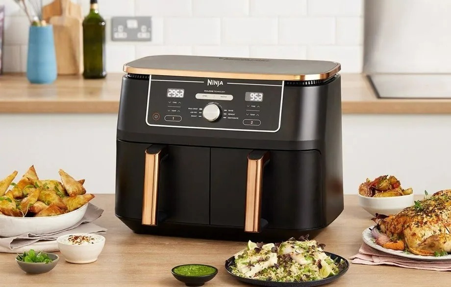 The dual air fryer is a bestseller